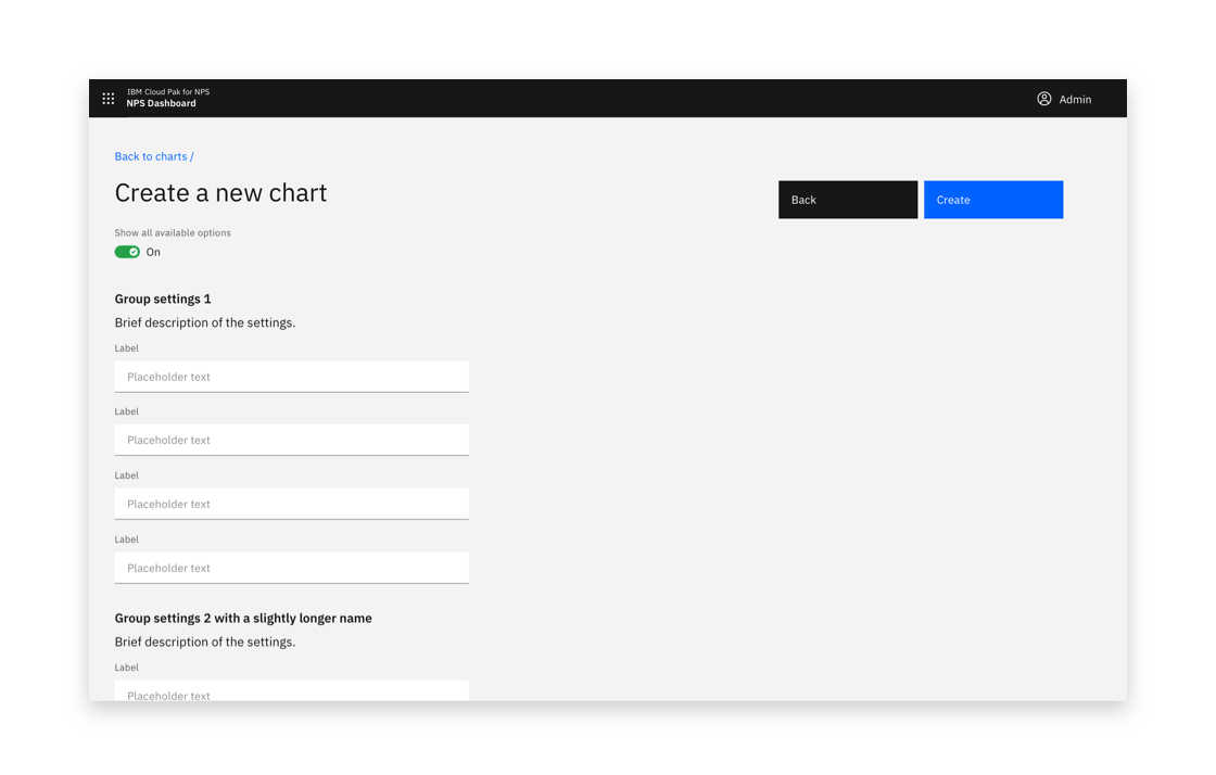Show all options on Show all options on