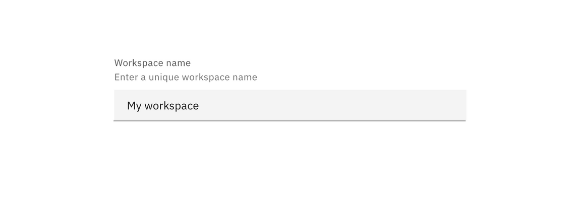 Input field with help text Input field with help text