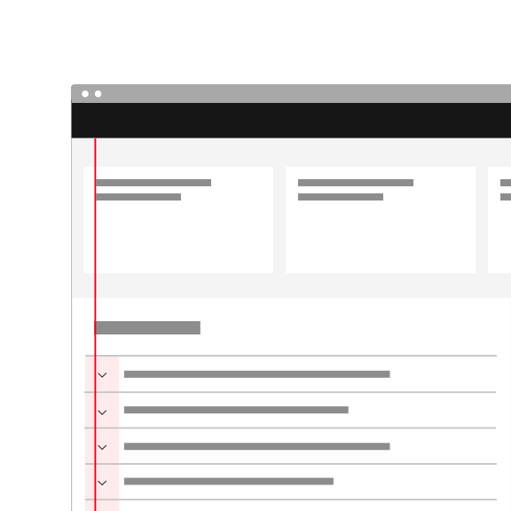 Don’t: place icons on the left and create misalignment with the other text on the page. Don’t: place icons on the left and create misalignment with the other text on the page.